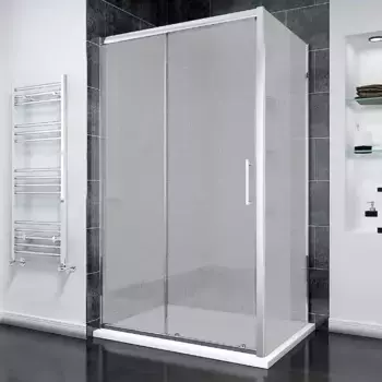 Душевой уголок Veconi Rovigo 140х100 хром, стекло pear