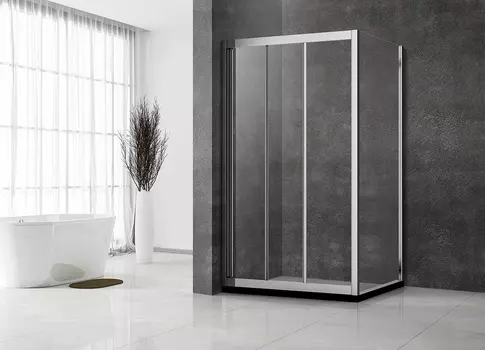 Душевой уголок Veconi Rovigo 140х70, хром (RV031-14070-01-C5)