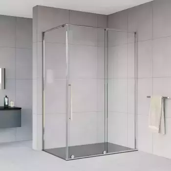 Душевой уголок Vincea Arno 150х100 профиль хром стекло прозрачное