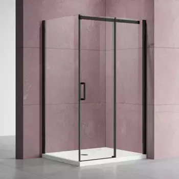 Душевой уголок Vincea Dice VSR-4D1013CLB 130х100 см, профиль черный
