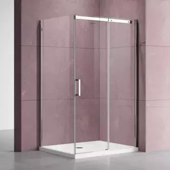 Душевой уголок Vincea Dice VSR-4D8015CL 150х80 см, профиль хром