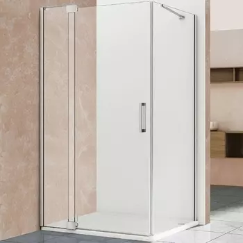 Душевой уголок Vincea Extra 120х90 хром стекло прозрачное