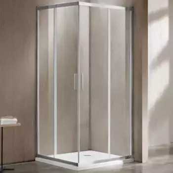 Душевой уголок Vincea Garda 100х80 хром стекло прозрачное