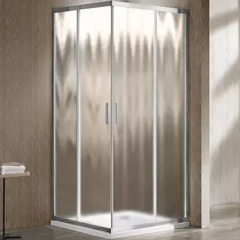 Душевой уголок Vincea Garda VSS-1G1012CH 120x100 см, профиль хром, стекло шиншилла
