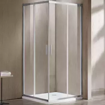 Душевой уголок Vincea Garda 120х90 хром стекло прозрачное