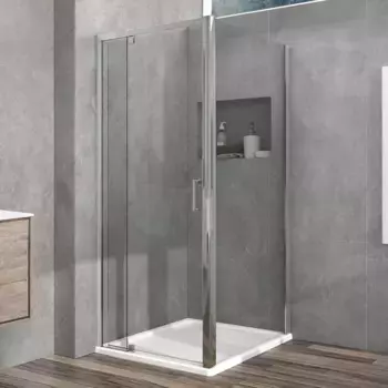 Душевой уголок Vincea Intra 80х90 хром стекло прозрачное