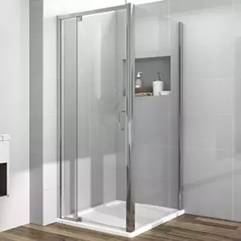 Душевой уголок Vincea Intra 90х90 хром стекло прозрачное