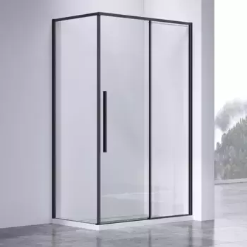 Душевой уголок Vincea Slim-N VSR-4SN9011CLB 110х90 см, профиль черный