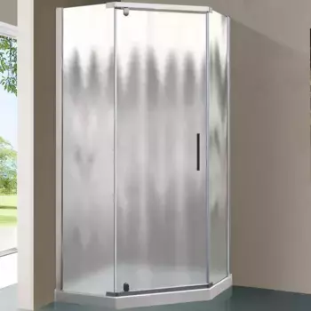 Душевой уголок Vincea Stresa VSP-1S100CH 100x100, профиль хром, стекло шиншилла