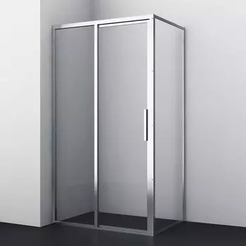 Душевой уголок Wasserkraft Lopau 120x90 L профиль хром стекло прозрачное