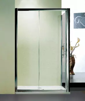 Душевой уголок WeltWasser 120x80 10000001232 профиль хром, стекло прозрачное