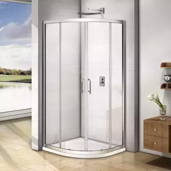 Душевой уголок WeltWasser 100х100 10000003099 профиль хром, стекло прозрачное