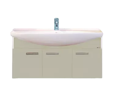 Тумба под раковину подвесная Misty Джулия 105 бежевый