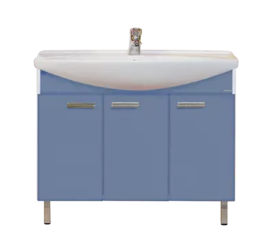 Джулия -105 Тумба прямая синяя