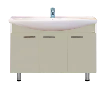 Джулия -120 Тумба прямая бежевая