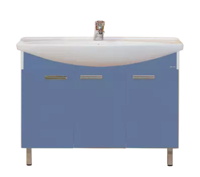 Тумба под раковину напольная Misty Джулия 120 синяя