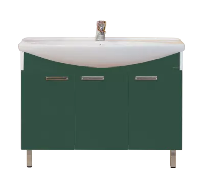 Джулия -120 Тумба прямая зеленая