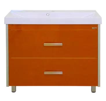 Тумба под раковину напольная Misty Джулия Qvatro 105 оранжевая