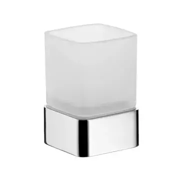 Emco Loft Стакан настольный, хрустальное стекло сатинированное, цвет emco-steel