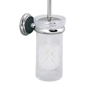 Ершик для унитаза Boheme Vogue хром - черный