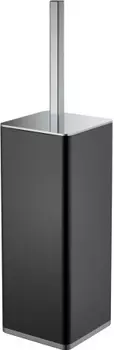Ершик для унитаза напольный Boheme черный хром