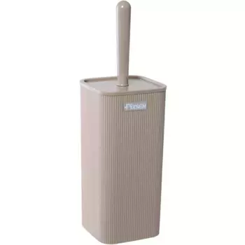 Ершик для унитаза напольный Fixsen Brown бежевый