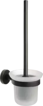 Ершик для унитаза подвесной Fixsen Comfort Black черный матовый