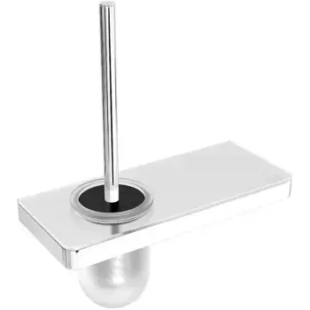 Ершик для унитаза подвесной Lemark Glass Line хром