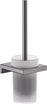 Ершик Hansgrohe AddStoris шлифованный черный хром