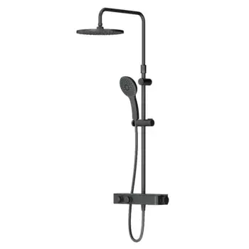 Душевая стойка AM.PM Inspire V2.0 F0750A422 с термостатом, черная