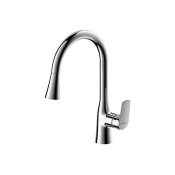 F7460564CP-ENG Смеситель для кухни с вытяжным изливом Rhein,хром (287801)