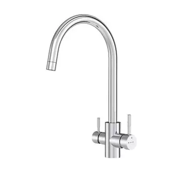 F85B07700 X-Joy S, смеситель для кухни с С-изливом с каналом для питьевой воды, хром