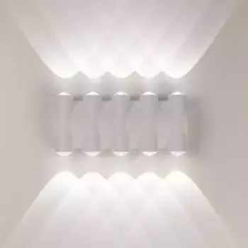 Фасадный светильник AM Group AM359-10X1W WH 4000K