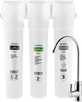 Фильтр Гейзер Смарт Био 511 для мягкой воды, с краном