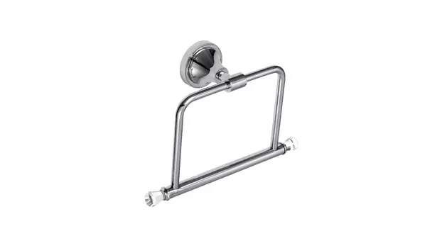 Полотенцедержатель кольцо Fixsen Crystal 24 хром