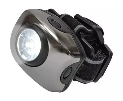 Фонарь Uniel Standart «Bright eyes — comfort» S-HL011-C Gun Metal 03212