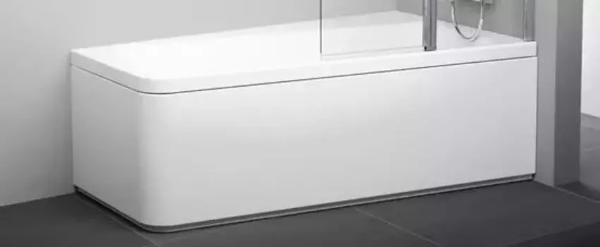 Фронтальный экран для ванн Ravak 10° 160 правый белый