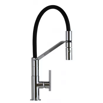 GATTONI Linea 34 Смеситель для кухни однорычажный с поворотным изливом, цвет хром