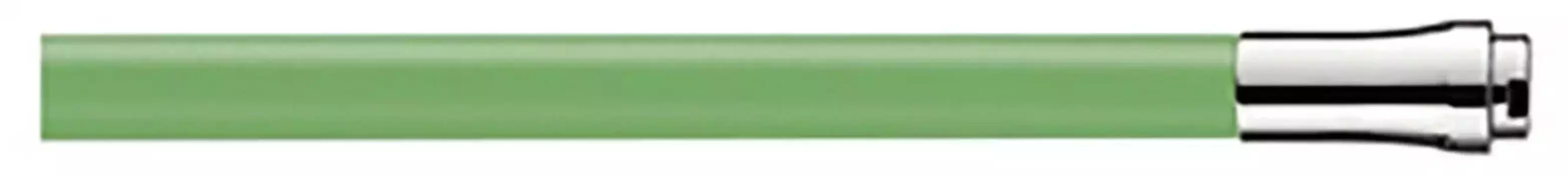 Гибкий излив для смесителя Frap зеленый