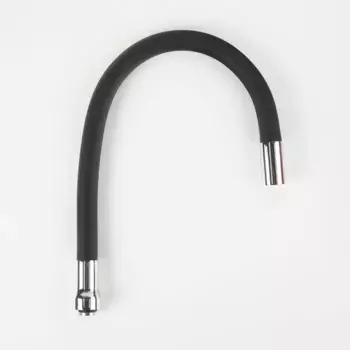 Гибкий излив IDDIS Optima home черный матовый