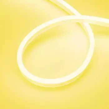 Гибкий неон Arligh 10W/m 120LED/m 2835SMD желтый 5M AURORA-PS-A120-16x8mm 24V Yellow 036694