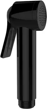 Гигиеническая лейка Bossini Apice B00920.073, чёрный матовый