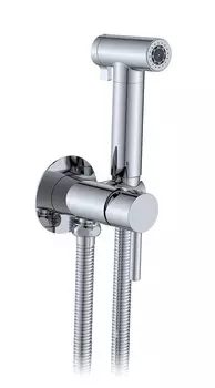 Гигиенический душ AltroBagno Modern 060116 Cr со смесителем, С ВНУТРЕННЕЙ ЧАСТЬЮ, хром