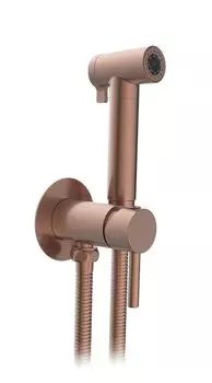 Гигиенический душ AltroBagno Modern 060123 RaSp со смесителем, С ВНУТРЕННЕЙ ЧАСТЬЮ, матовая медь