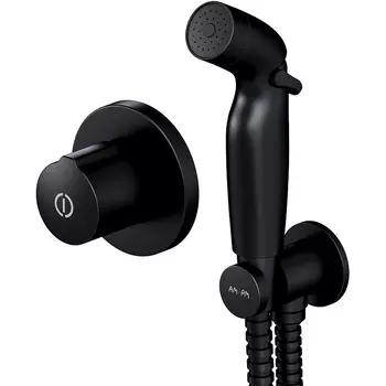 Гигиенический душ AM.PM X-Joy черный матовый