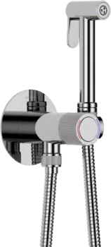 Гигиенический душ AQUATEK Бетта AQ1023CR со смесителем, С ВНУТРЕННЕЙ ЧАСТЬЮ, хром