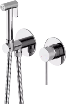 Гигиенический душ AQUATEK Европа AQ1319CR со смесителем, С ВНУТРЕННЕЙ ЧАСТЬЮ, хром