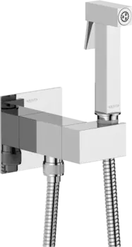 Гигиенический душ AQUATEK Лира AQ1025CR со смесителем, С ВНУТРЕННЕЙ ЧАСТЬЮ, хром