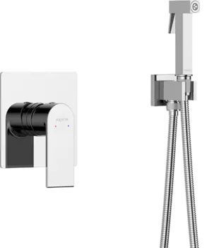 Гигиенический душ AQUATEK Лира AQ1419CR со смесителем, С ВНУТРЕННЕЙ ЧАСТЬЮ, хром