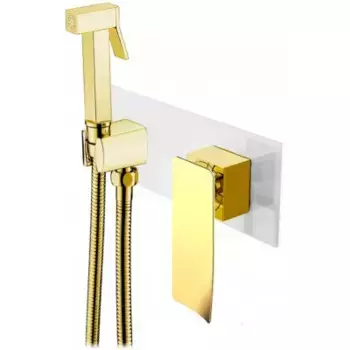 Гигиенический душ Boheme Q белый глянцевый с золотом